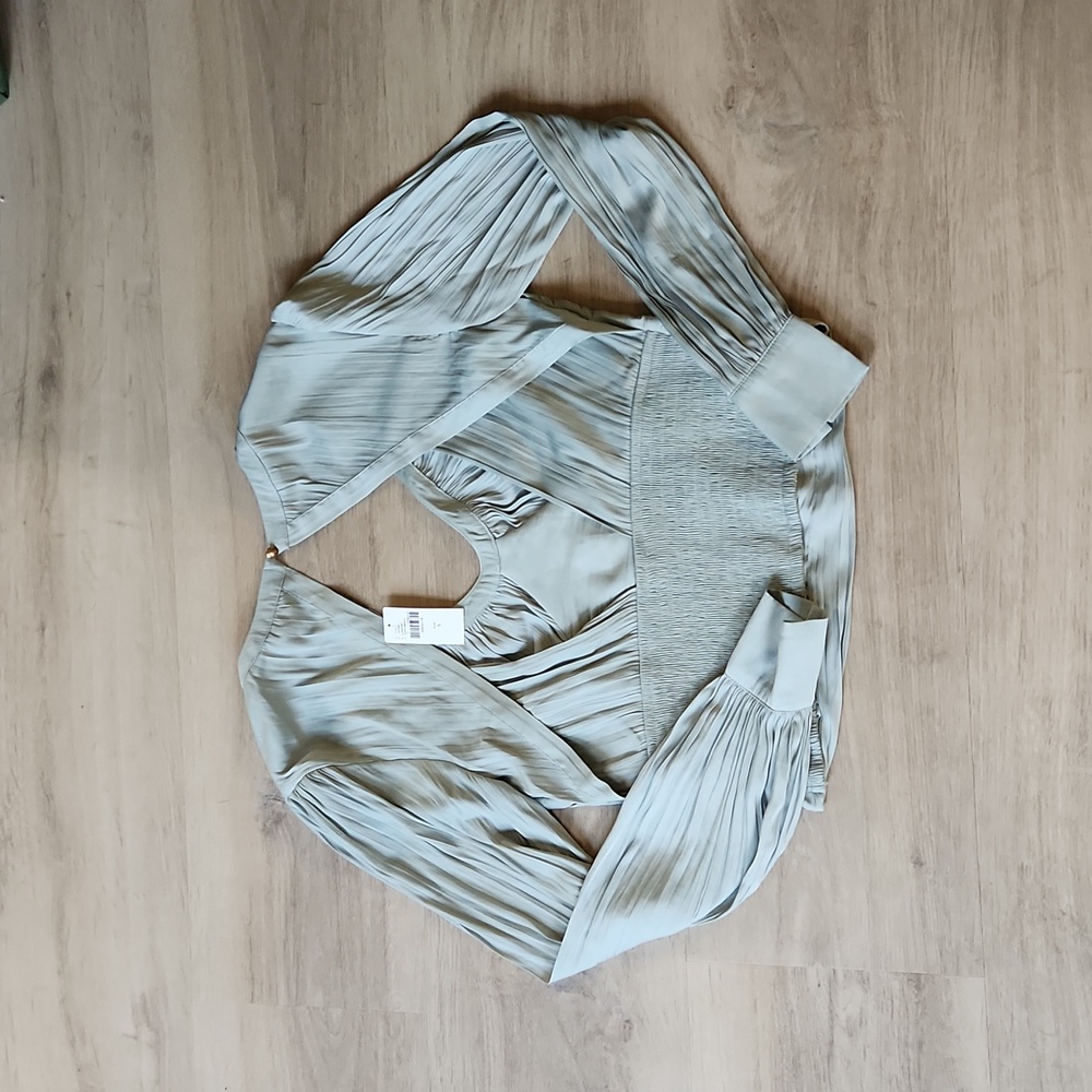 Anthropology long sleeve blouse - Picture 2 of 8